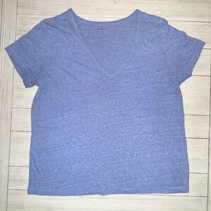 Forever 21 Blue Mom Tee